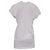 Camiseta holgada de cuello en V Dries Van Noten en algodón blanco Crudo - vista 4