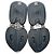 Sneaker alte Balmain B-Bold in poliestere nero - vista 12