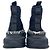 Sneaker alte Balmain B-Bold in poliestere nero - vista 8