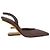 Fendi First Slingback Pumps aus beigem Kalbsleder