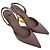 Fendi First Slingback Pumps aus beigem Kalbsleder - Ansicht 5