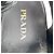 Prada gesteppte Slingback-Sport-Sandalen aus schwarzem Lackleder - Ansicht 13