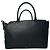 Borsa Anya Hindmarch con manico in pelle nera - vista 4