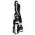 Off White Abito maxi a collo alto stampato Off-White in poliammide nera Nero - vista 3