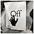 Off White Abito maxi a collo alto stampato Off-White in poliammide nera Nero - vista 8