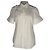 Camisa Erdem con aplicaciones florales en algodón blanco