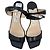 Sandali con tacco Jimmy Choo Jago in pelle nera Nero - vista 4