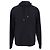Theory Hoodie-Jacke aus schwarzem Polyester