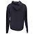 Theory Hoodie-Jacke aus schwarzem Polyester - Ansicht 3