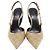 Zapatos de tacón Versace adornados con imperdibles en Gold Crystal Dorado - vista 2