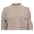 Marni Pullover aus beiger Wolle mit besticktem Logo  - Ansicht 5