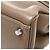 Hermès Kelly Etoupe Clemence con Hardware Palladium 35 Beige - vista 3