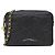 Borsa a tracolla Chanel in pelle Caviar Nero D'oro