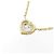 Autre Marque Collana Cuore con Diamanti Au750 D'oro - vista 4