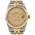 Rolex Datejust Stainless Steel x Yellow Gold Golden