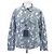 Chaqueta de denim Louis Vuitton DNA Leaf Castaño