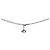 Oblique Dior Collana in argento con piastra obliqua cubica - vista 3