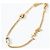 Saint Laurent Pulsera con dije de corazón Dorado - vista 3
