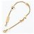 Saint Laurent Pulsera con dije de corazón Dorado - vista 5