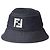 Fendi Cappello bucket in denim Blu