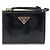 Prada Small Leather Wallet Black