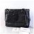 Saint Laurent Vintage Schultertasche aus Leder in Schwarz, Größe Medium - Ansicht 2