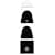 Moncler Wollbeanie mit Logo-Patch Schwarz  - Ansicht 2