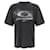 Balenciaga Washed Crayon Loop T-Shirt Schwarz