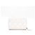 Chanel Portacarte con zip CC classico in Caviar bianco argento - vista 5