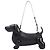 Thom Browne Borsa Baguette Hector in pelle Pebble Grain Nero