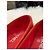 Chanel Gesteppte Ballerinas Rot - Ansicht 13