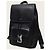 Dior Mochila Saddle com aba em couro de bezerro grão preto - vista 2