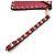 Valentino Clutch a Busta Rockstud Rossa Rosso - vista 18