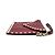 Valentino Clutch a Busta Rockstud Rossa Rosso - vista 8