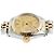 Rolex Datejust Quadrante in Lino Champagne Gold Orologio Combo Vintage da Donna - vista 12