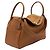 Borsa a tracolla Hermès Lindy 34 Marrone Oro - vista 3