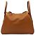 Borsa a tracolla Hermès Lindy 34 Marrone Oro - vista 4
