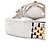 Rolex Orologio Datejust Combination Bianco - vista 4