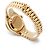 Rolex Orologio Vintage da Donna in Oro Datejust Gold Turquoise Blue Custom After Diamond Ruby Bezel - vista 15