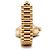Rolex Orologio Vintage da Donna in Oro Datejust Gold Turquoise Blue Custom After Diamond Ruby Bezel - vista 17