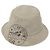 Cappello a secchiello Dior Khaki Beige in Cotone Marrone