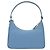 Prada Borsa Hobo in Re-Nylon con logo triangolare Blu - vista 5