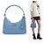 Prada Borsa Hobo in Re-Nylon con logo triangolare Blu - vista 7