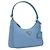 Prada Borsa Hobo in Re-Nylon con logo triangolare Blu - vista 9