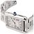 Cartier Tank Solo Steel Uhr Small Weiß - Ansicht 6
