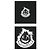Moncler T-shirt a maniche corte in cotone con patch grafico da uomo Nero - vista 4