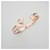 Hermès Bracelete Mini Click Kelly Rose Gold Creme Laranja  - vista 8