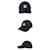 Moncler Baumwoll-Baseballkappe mit Patch (Navy) Blau  - Ansicht 3
