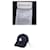Moncler Baumwoll-Baseballkappe mit Patch (Navy) Blau  - Ansicht 6