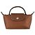 Longchamp Pouch con manico Le Pliage Original da donna Marrone